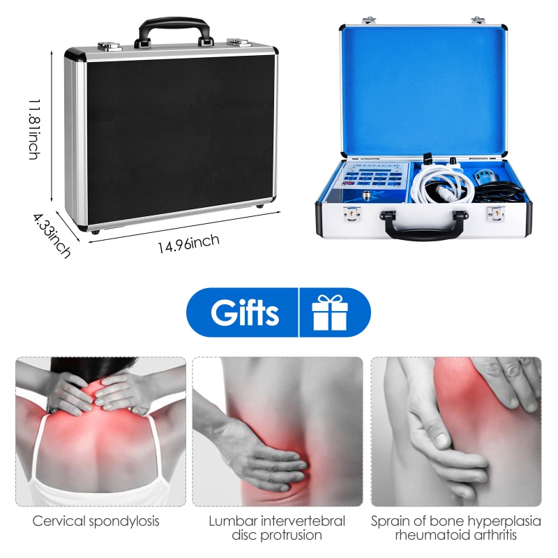 Portable Shockwave Therapy Machine Relax Physiotherapy Shock Waves